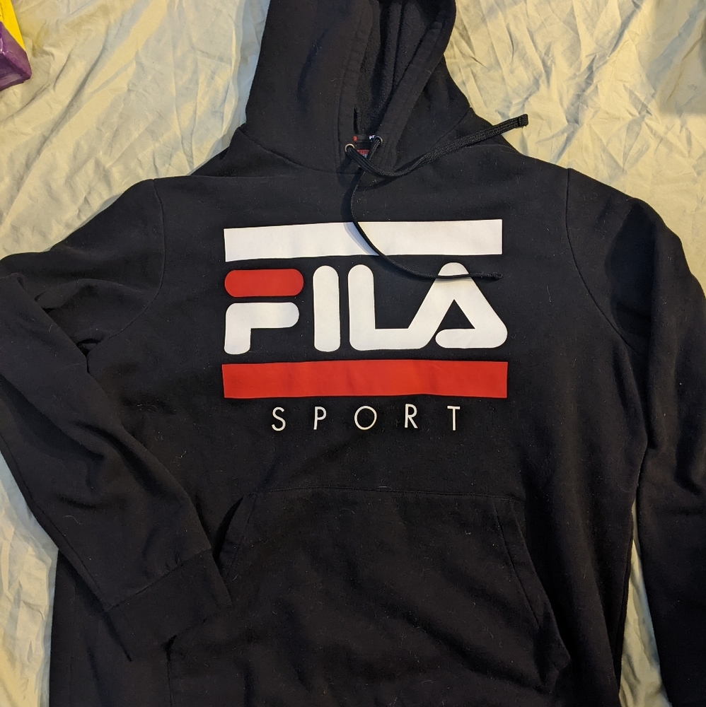 Fila Hoodie XL Black Men's